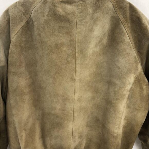 NOTO EUC MENS SIZE SUEDE LEATHER ZIP UP JACKET COAT - Picture 3 of 6